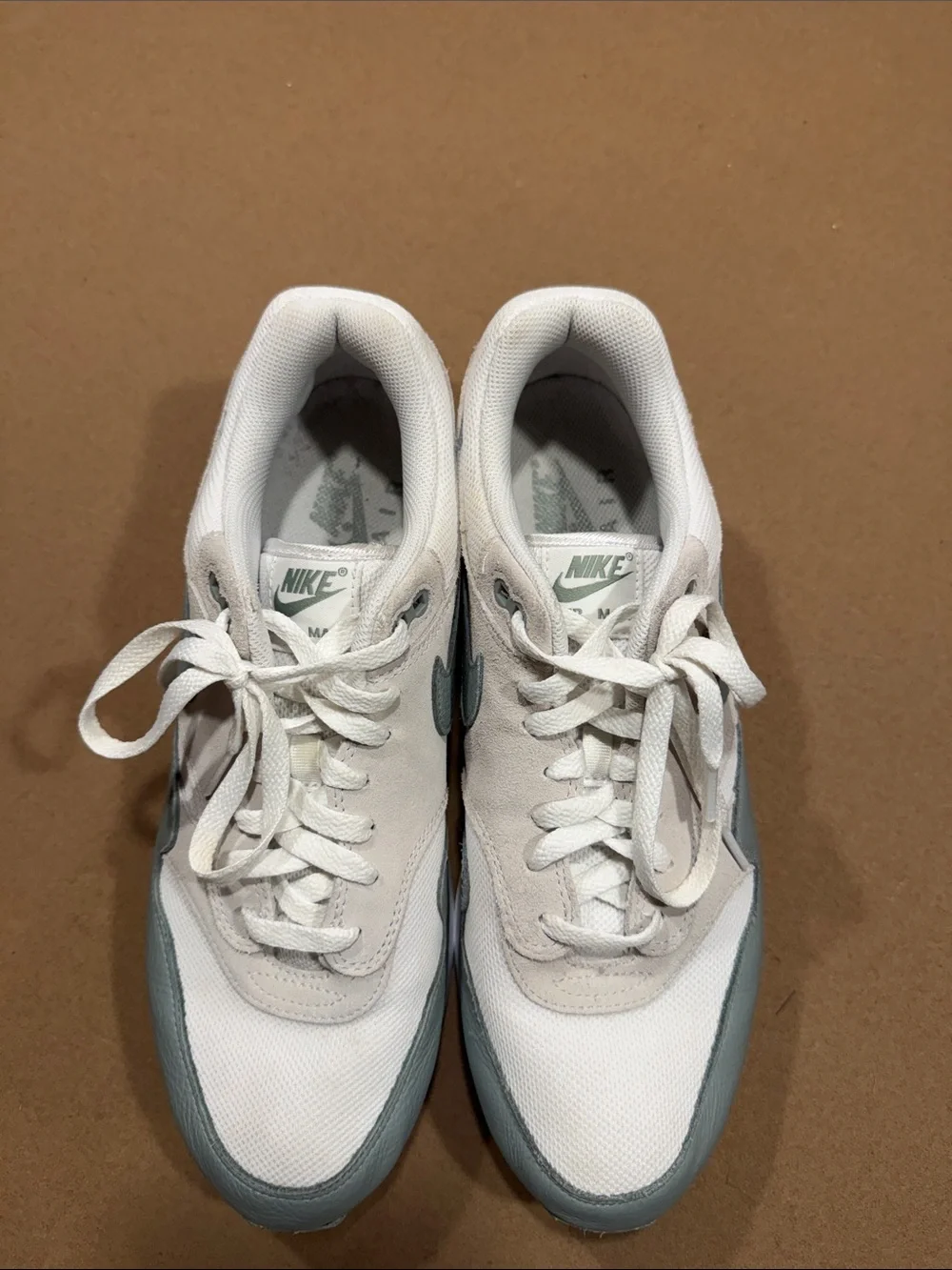 Nike Men’s Air Max Low-Top Sneaker in Cream & Sage